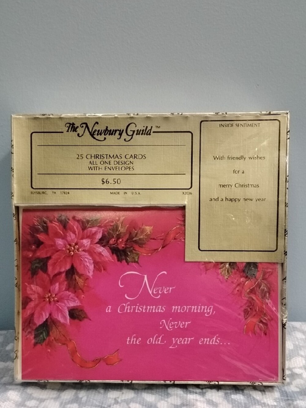 Vintage✨Grand Award&The Newbury Guild 2Piece Bundle Set Both NIB Christmas Cards - Picture 3 of 9